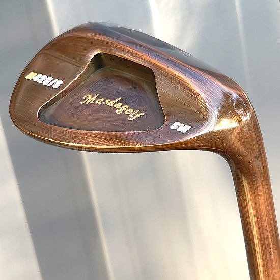 【別注対応】M425／S(ストレート) / 銅メッキ仕上げ / N.S.PRO MODUS3 WEDGE - Masda Golf  -マスダゴルフオンラインショップ-